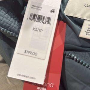 Calvin Klein Teal Jacket XS